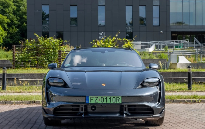 Porsche Taycan cena 539000 przebieg: 12000, rok produkcji 2021 z Góra małe 191